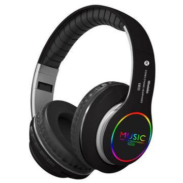 LED Wireless Bluetooth Headphones