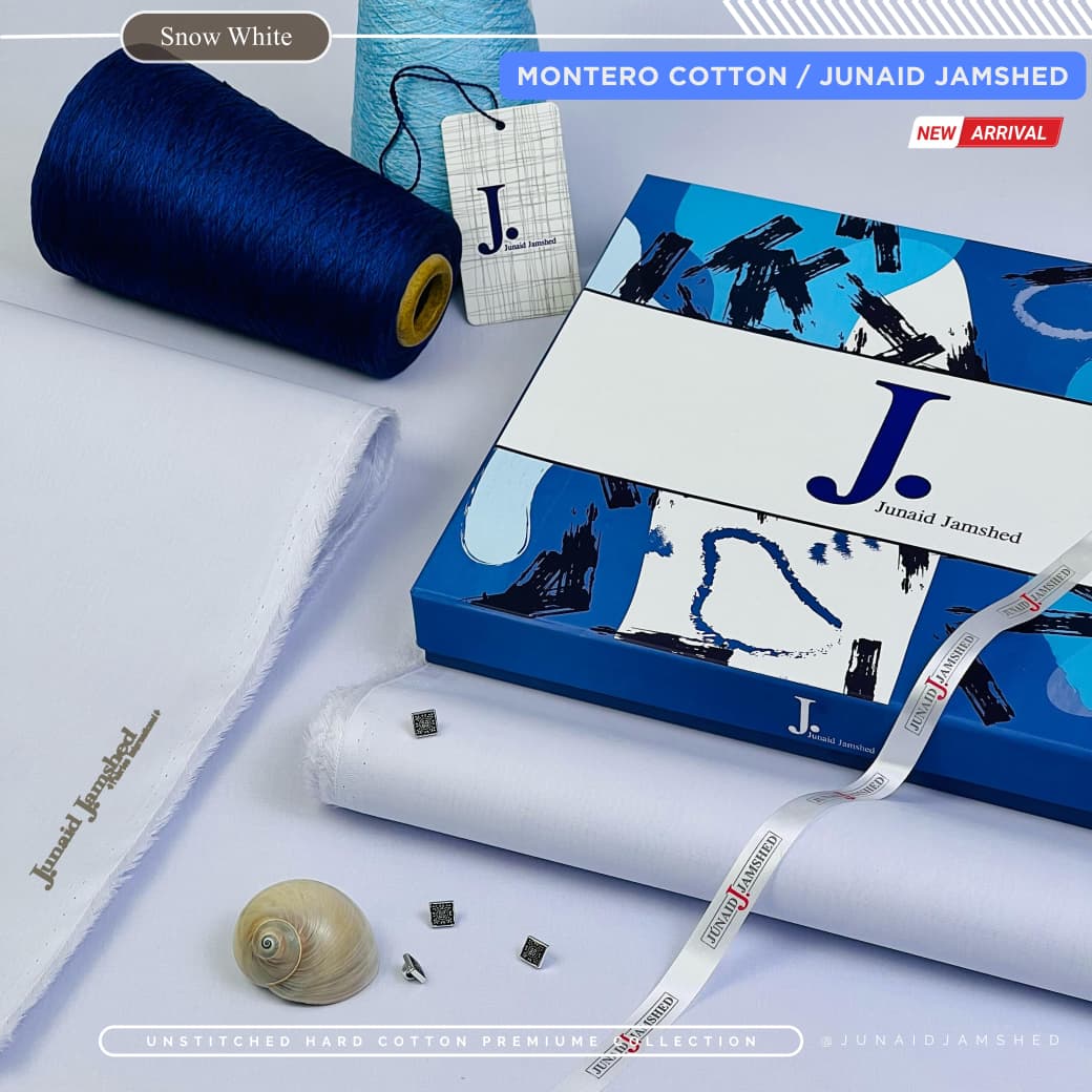 Junaid Jamshed MONTERO – Hard Cotton Silver Finish (All Seasons Collection)