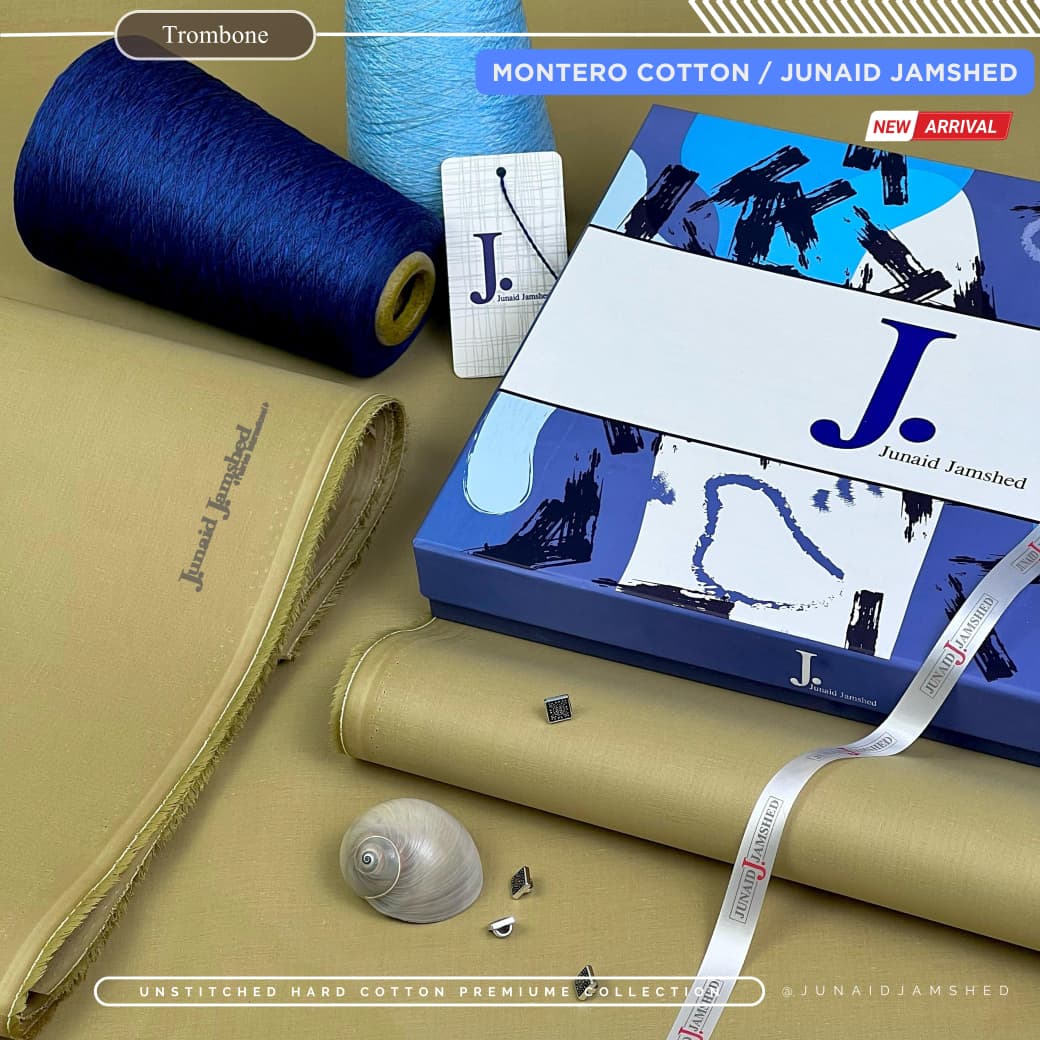 Junaid Jamshed MONTERO – Hard Cotton Silver Finish (All Seasons Collection)