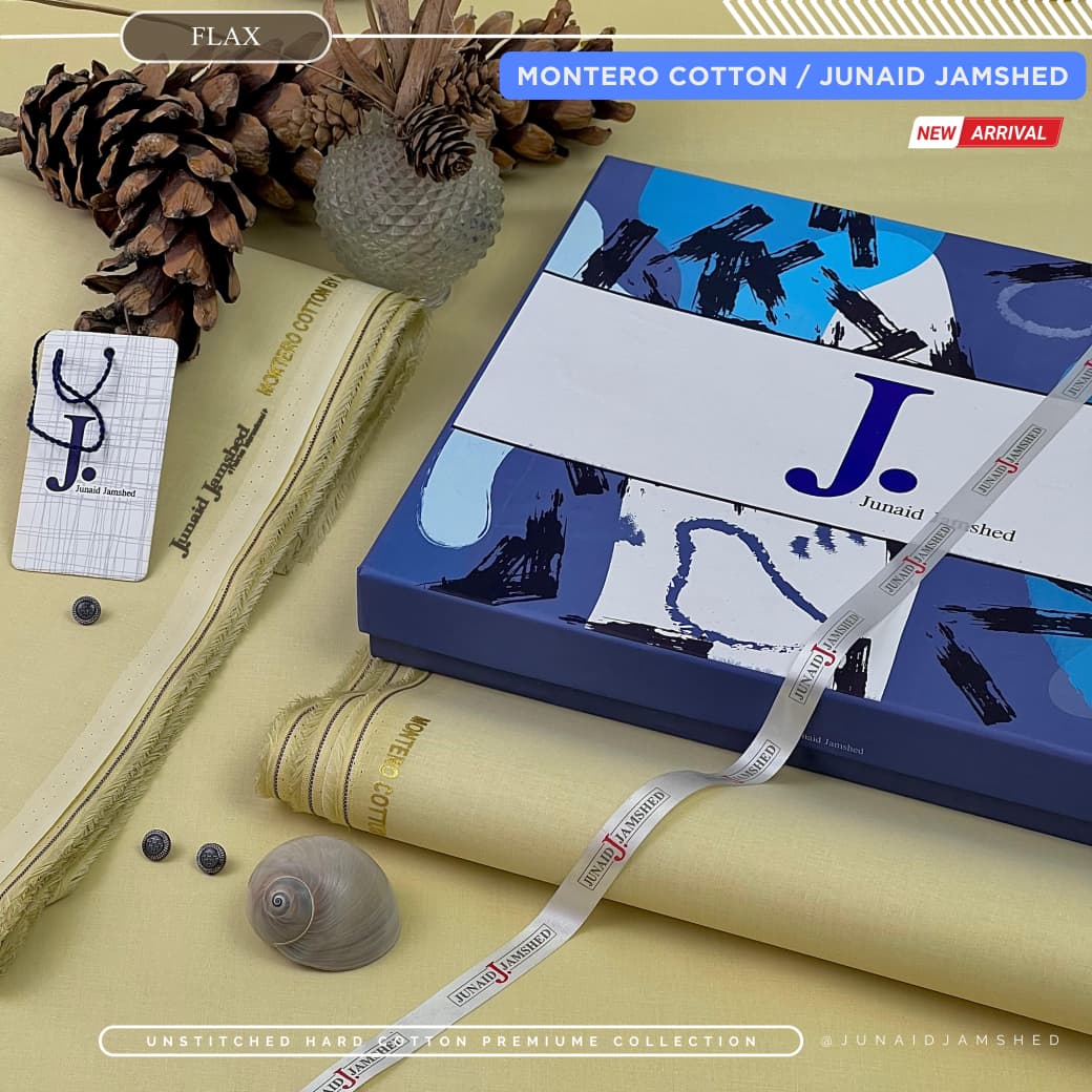 Junaid Jamshed MONTERO – Hard Cotton Silver Finish (All Seasons Collection)