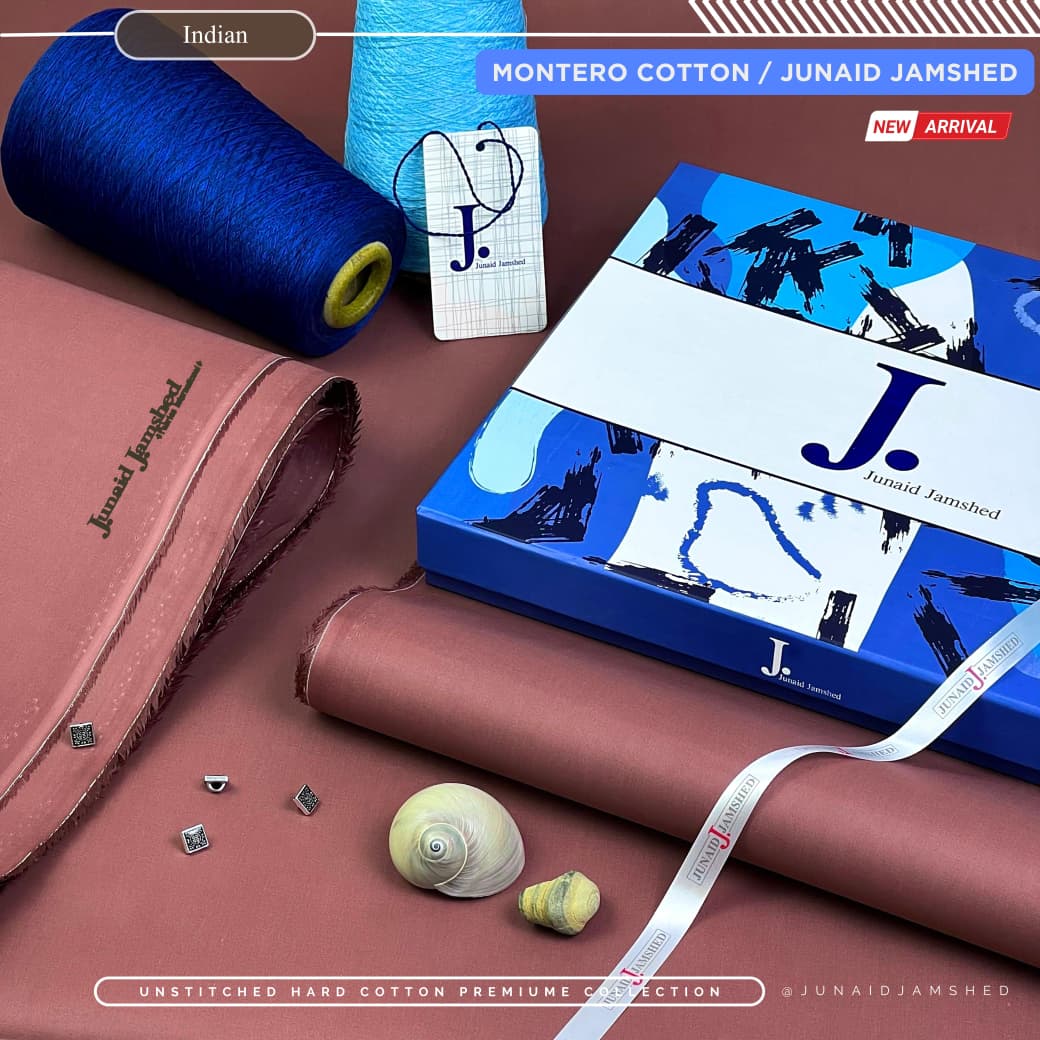 Junaid Jamshed MONTERO – Hard Cotton Silver Finish (All Seasons Collection)