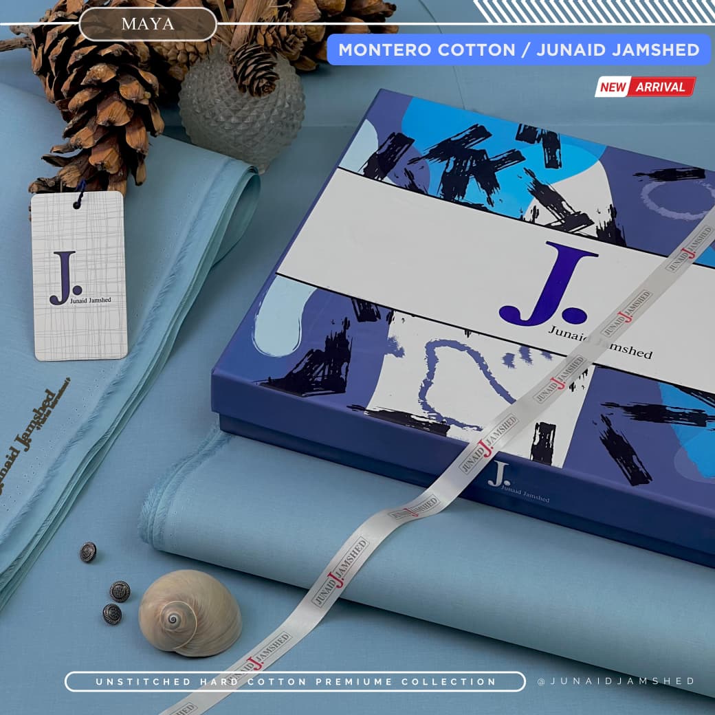 Junaid Jamshed MONTERO – Hard Cotton Silver Finish (All Seasons Collection)