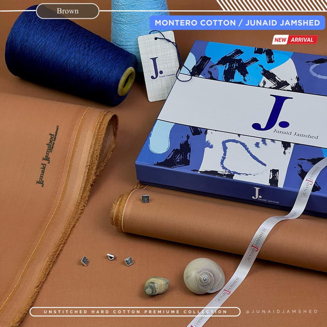 Junaid Jamshed MONTERO – Hard Cotton Silver Finish (All Seasons Collection)