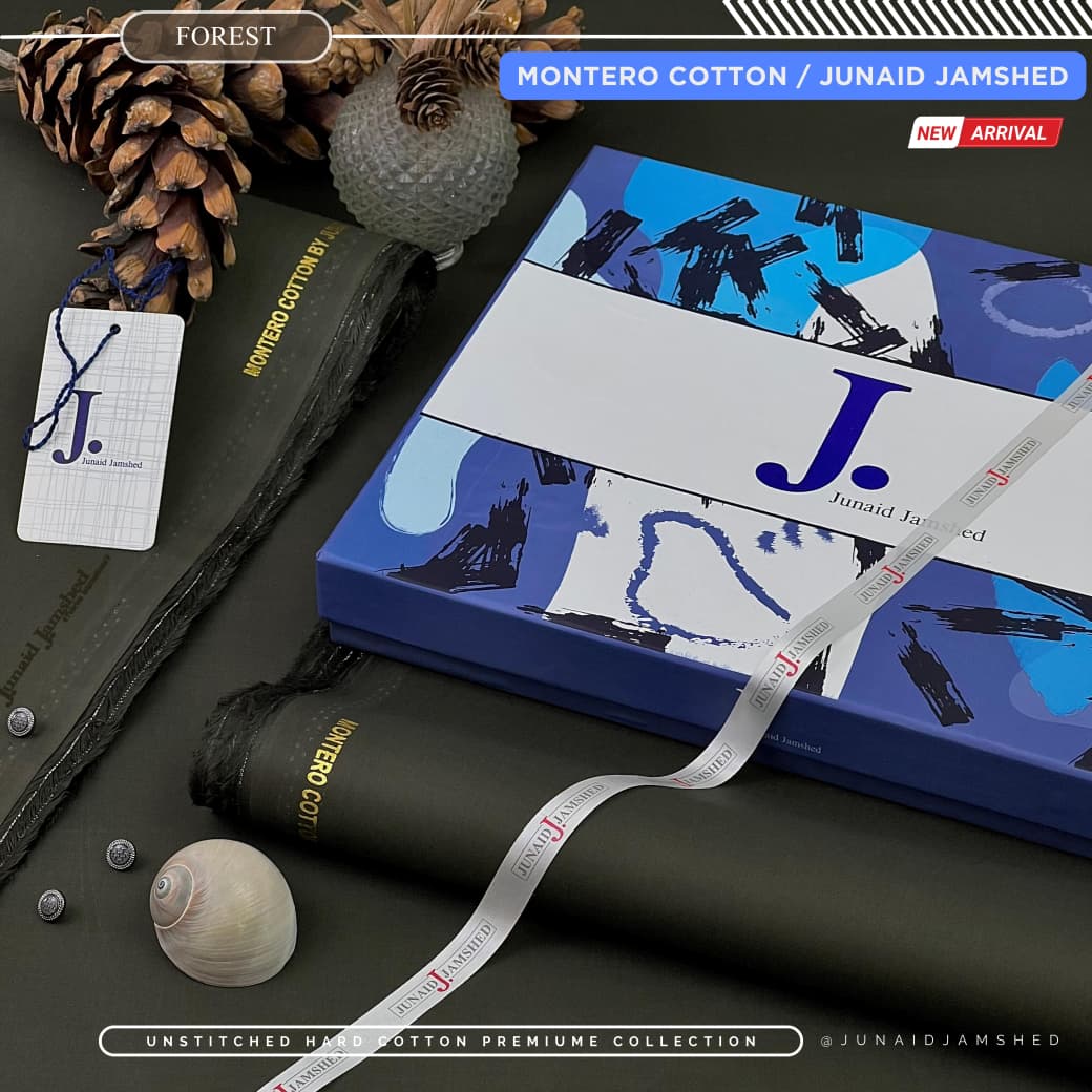 Junaid Jamshed MONTERO – Hard Cotton Silver Finish (All Seasons Collection)