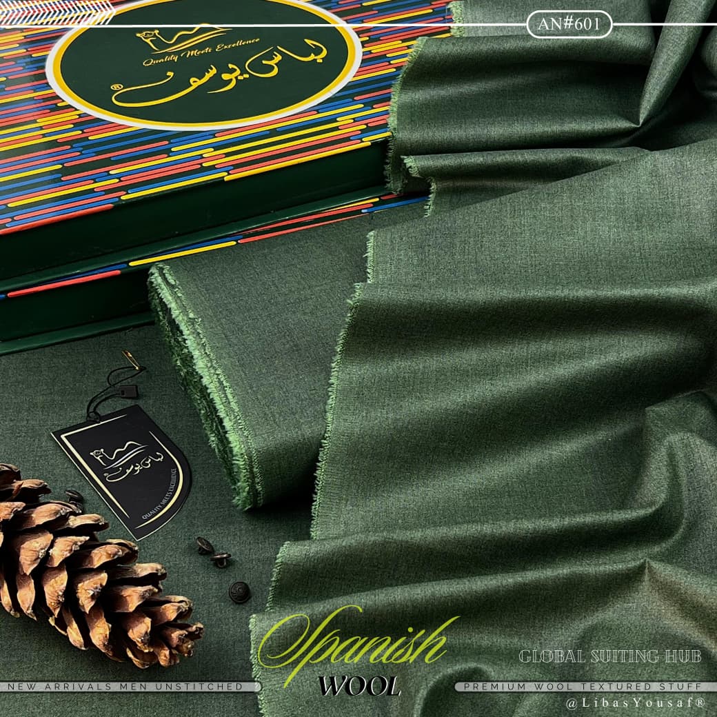 Libas-e-Yousaf Spanish Wool – Premium Four-Season Luxury Fabric