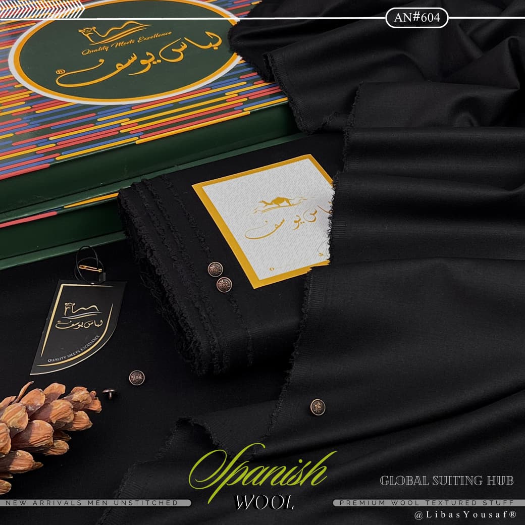 Libas-e-Yousaf Spanish Wool – Premium Four-Season Luxury Fabric