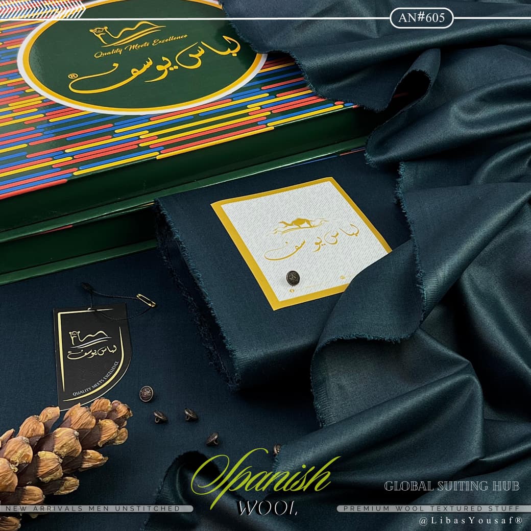 Libas-e-Yousaf Spanish Wool – Premium Four-Season Luxury Fabric