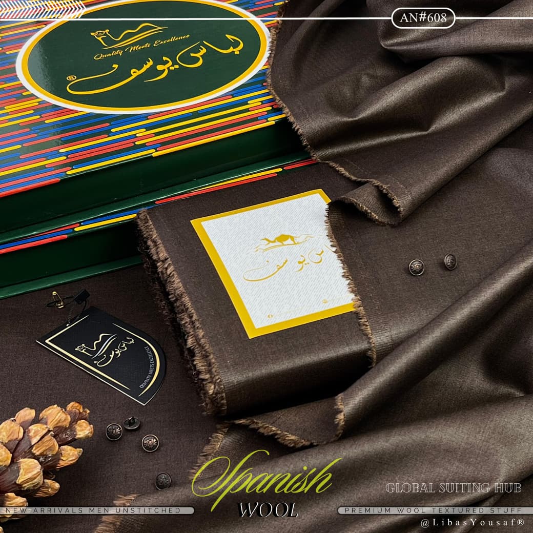 Libas-e-Yousaf Spanish Wool – Premium Four-Season Luxury Fabric