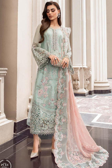 Maria B Luxury Couture – Fully Heavy Embroidered & Hand-Embellished Design