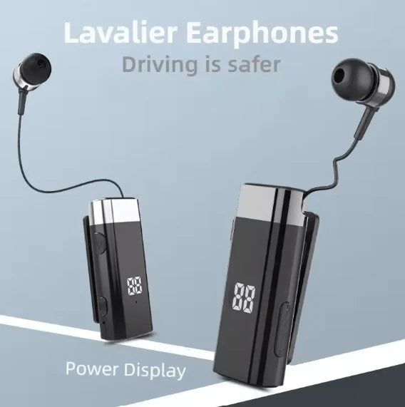 Clip-On Retractable Headset