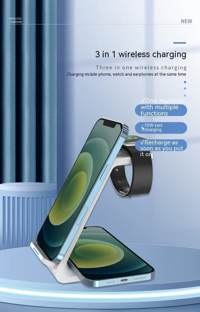 3-1 Wireless Fast Charger